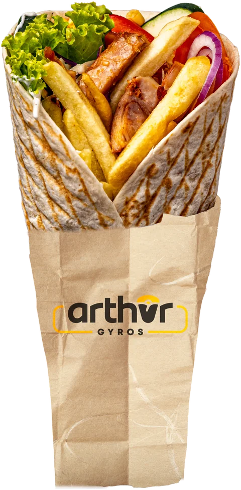 Veliki pileći giros u tortilji